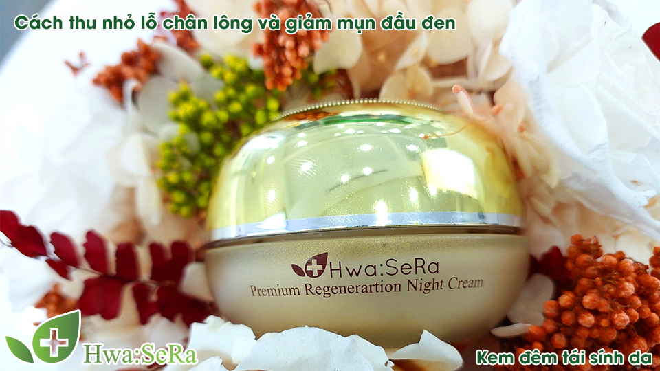 Cách thu nhỏ lỗ chân lông, giảm mụn đầu đen