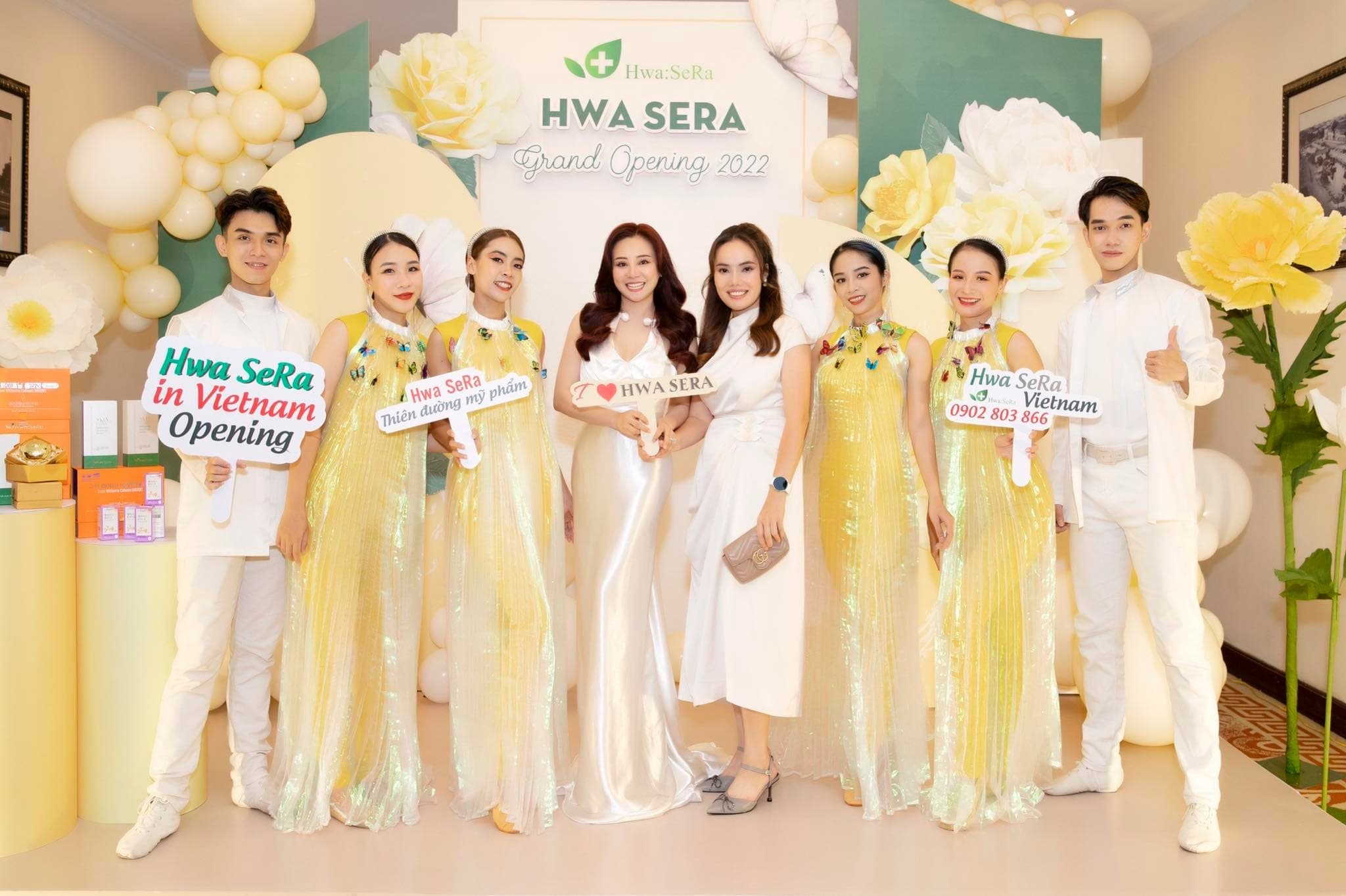 Sự kiện ra mắt thương hiệu mỹ phẩm Hwa:SeRa tại Việt Nam vừa qua