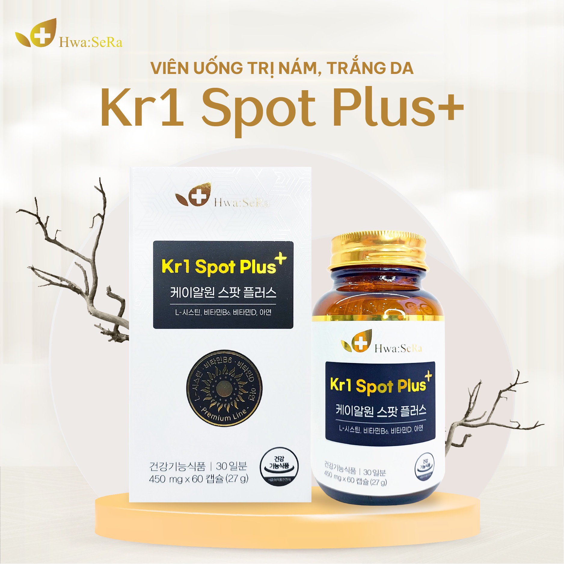 Viên uống hỗ trợ điều trị nám này có khả năng trị nám tận gốc, giảm thâm nám và ức chế melamin